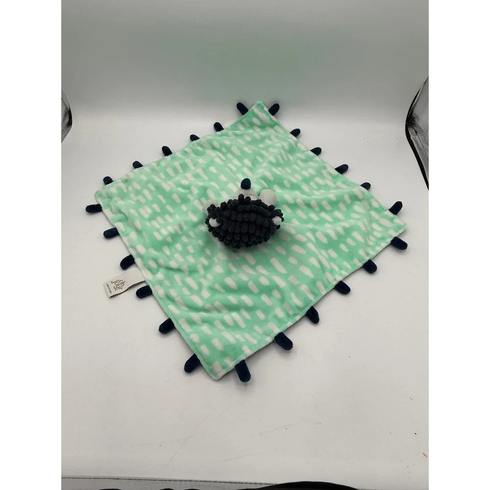 Oh Joy! Hedgehog Lovey Target Security Blanket Soother Green Blue